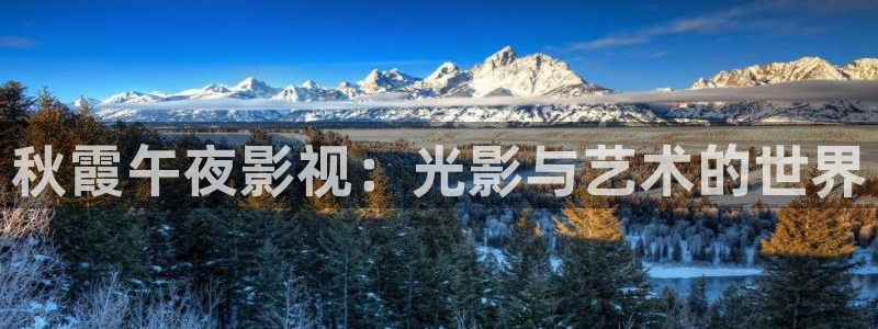 橘子影视安卓：秋霞午夜影视：光影与艺术的世界